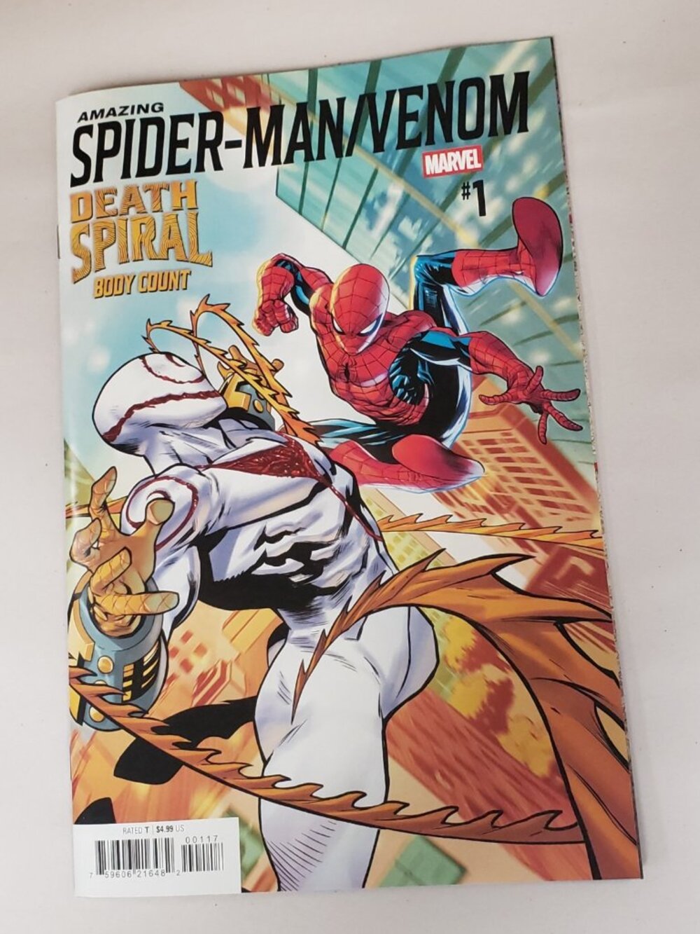 Amazing Spider-Man Venom Death Spiral - Body Count #1 Francesco Manna 1:25 VF NM - Picture 3 of 8